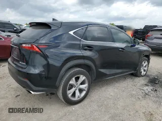 2017 Lexus NX 200t with VIN JTJYARBZ1H2076968, listed as a Copart auction lot 54685695 with 127,945 mi miles and Salvage title. Bid and sale history available at DreamBid. Image 3.
