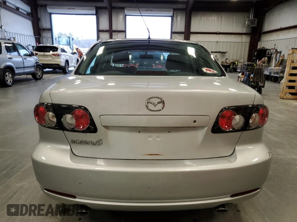 2008 Mazda 6 i Sport VE with VIN 1YVHP80C485M30341, listed as a Copart auction lot 49801025 with 160,433 mi miles and Salvage Title. Bid and sale history available at carsss.com. Image 6.
