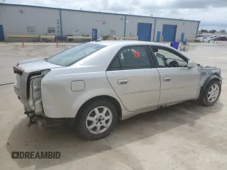 2007 Cadillac CTS with VIN 1G6DP577470172977, listed as a Copart auction lot 54736694 with 0 mi miles and Salvage Title. Bid and sale history available at carsss.com. Image 3.