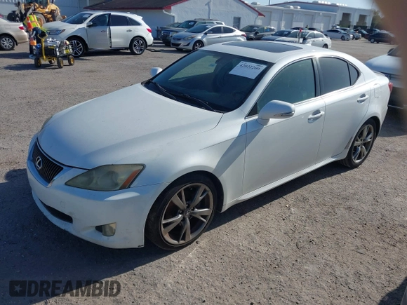 2009 Lexus IS 250 with VIN JTHBK262495093692, listed as a IAAI auction lot 42022209 with 195,379 mi miles. Bid and sale history available at carsss.com. Image 18.