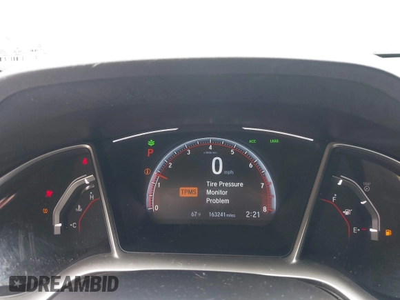 2019 Honda Civic Sport with VIN 19XFC2F85KE019311, listed as a IAAI auction lot 42319241 with 163,241 mi miles and . Bid and sale history available at DreamBid. Image 7.