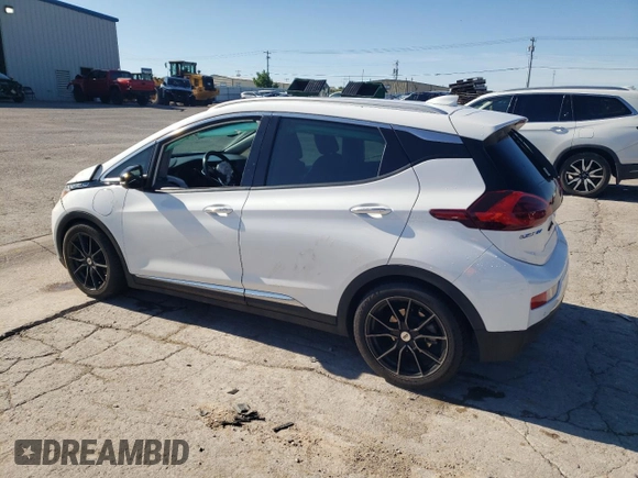 2020 Chevrolet Bolt EV Premier with VIN 1G1FZ6S00L4145156, listed as a Copart auction lot 59039905 with 48,756 mi miles and Salvage title. Bid and sale history available at DreamBid. Image 2.