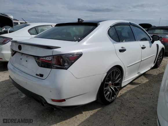 2016 Lexus GS F with VIN JTHBP1BL9GA000874, listed as a Copart auction lot 76163334 with NaN miles and Non Repairable. Bid and sale history available at carsss.com. Image 3.