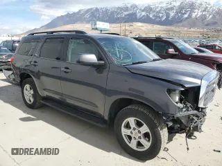 2015 Toyota Sequoia SR5 with VIN 5TDBY5G19FS116946, listed as a Copart auction lot 47614905 with 150,613 mi miles and Salvage Title. Bid and sale history available at carsss.com. Image 4.