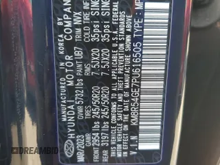 2023 Hyundai Palisade Limited z VIN KM8R54GE7PU616505, wystawiony jako Copart lot #49112355 z przebiegiem 54 777 mil mil oraz Nie do naprawy • Non repairable. Historia ofert i sprzedaży dostępna na DreamBid. Obrazek 14.