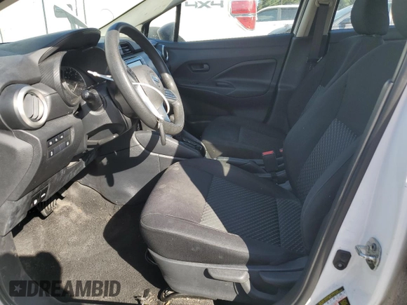 2021 Nissan Versa S with VIN 3N1CN8DV2ML859525, listed as a Copart auction lot 77190984 with 266,924 mi miles and Salvage title. Bid and sale history available at DreamBid. Image 7.