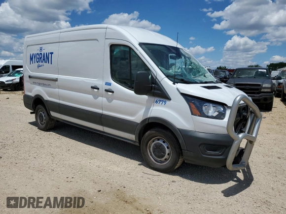 2023 Ford Transit Cargo с VIN 1FTBR1C83PKB66369, выставлен на аукционе Copart как лот 56473095 с пробегом Не указан миль и Списание • Salvage title. История ставок и продаж доступна на DreamBid. Изображение 4.