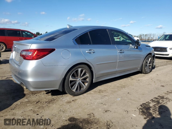 2017 Subaru Legacy Limited with VIN 4S3BNEN69H3066903, listed as a Copart auction lot 85290014 with 83,249 mi miles and Salvage Title. Bid and sale history available at carsss.com. Image 3.
