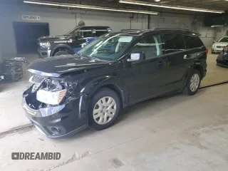 2019 Dodge Journey SE z VIN 3C4PDCBBXKT816173, wystawiony jako Copart lot #56127725 z przebiegiem 59 570 mil mil oraz Szkoda całkowita • Salvage title. Historia ofert i sprzedaży dostępna na DreamBid. Obrazek 1.