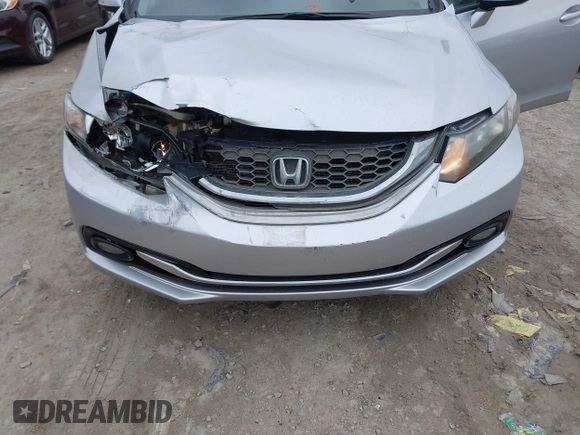 2013 Honda Civic EX-L with VIN 2HGFB2F97DH585930, listed as a IAAI auction lot 42052923 with 187,239 mi miles and . Bid and sale history available at DreamBid. Image 6.