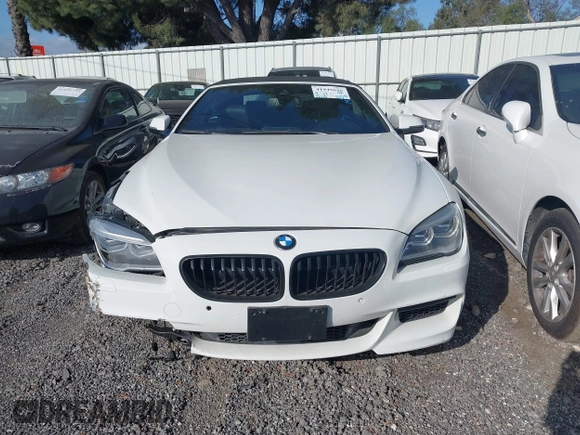 2018 BMW 6 Series 640i with VIN WBA6F1C5XJGT83781, listed as a IAAI auction lot 41945616 with 46,370 mi miles and . Bid and sale history available at carsss.com. Image 13.