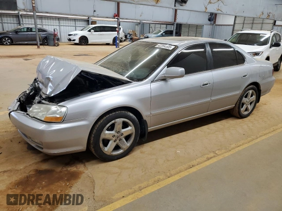 2003 Acura TL Type S with VIN 19UUA56803A016904, listed as a Copart auction lot 42394505 with 141,899 mi miles and Salvage Title. Bid and sale history available at carsss.com. Image 1.