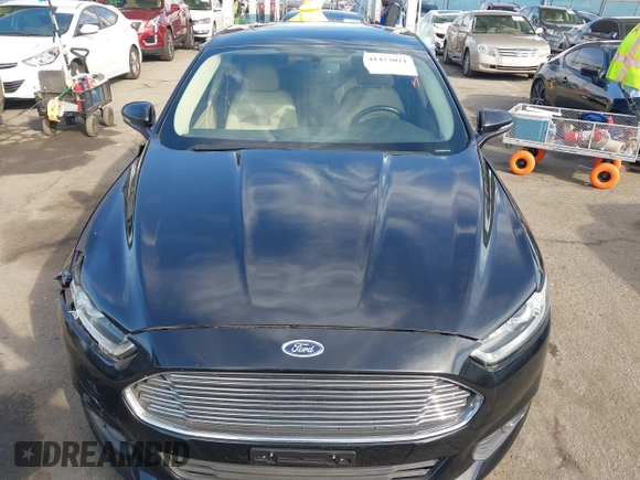 2014 Ford Fusion SE with VIN 3FA6P0HD4ER265241, listed as a IAAI auction lot 41473021 with 117,226 mi miles and . Bid and sale history available at DreamBid. Image 12.
