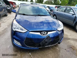 2017 Hyundai Veloster with VIN KMHTC6AD9HU315369, listed as a Copart auction lot 54799284 with 154,721 mi miles and Salvage Title. Bid and sale history available at carsss.com. Image 5.