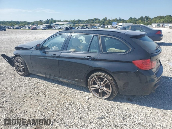 2014 BMW 3 Series 328d xDrive with VIN WBA3K5C56EKT33677, listed as a Copart auction lot 70003954 with 202,448 mi miles and Salvage title. Bid and sale history available at DreamBid. Image 2.