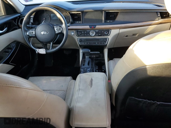 2017 Kia Cadenza Premium with VIN KNALC4J14H5044064, listed as a Copart auction lot 78530634 with 107,450 mi miles and Non Repairable. Bid and sale history available at carsss.com. Image 8.