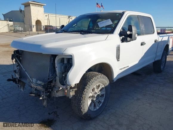 2022 Ford Super Duty F-250 SRW XL with VIN 1FT7W2BT5NEF15523, listed as a IAAI auction lot 41837656 with 37,559 mi miles. Bid and sale history available at carsss.com. Image 18.
