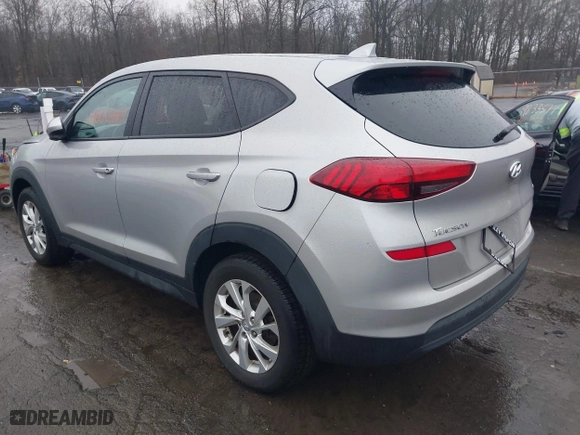 2021 Hyundai Tucson SE with VIN KM8J2CA40MU392425, listed as a IAAI auction lot 41706694 with 103,603 mi miles. Bid and sale history available at carsss.com. Image 3.