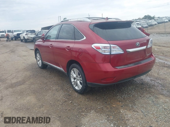 2012 Lexus RX 450h with VIN JTJBC1BAXC2428658, listed as a IAAI auction lot 41870674 with 151,394 mi miles and . Bid and sale history available at DreamBid. Image 3.