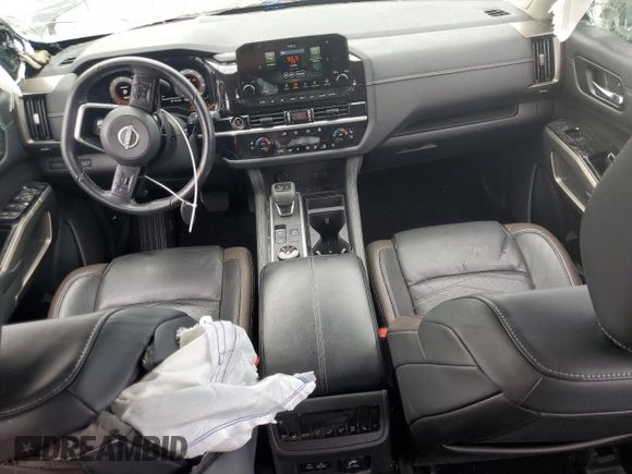 2022 Nissan Pathfinder Platinum with VIN 5N1DR3DK5NC262389, listed as a Copart auction lot 64742985 with 39,985 mi miles and Salvage title. Bid and sale history available at DreamBid. Image 8.