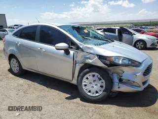 2019 Ford Fiesta S with VIN 3FADP4AJ8KM130044, listed as a Copart auction lot 59576795 with 56,197 mi miles and Salvage title. Bid and sale history available at DreamBid. Image 4.