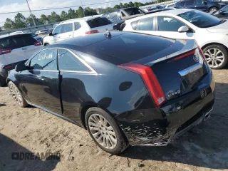 2012 Cadillac CTS Coupe Performance with VIN 1G6DL1E31C0111827, listed as a Copart auction lot 73833344 with 0 mi miles and Salvage Title. Bid and sale history available at carsss.com. Image 2.