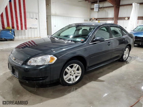 2014 Chevrolet Impala Limited LT with VIN 2G1WB5E30E1184784, listed as a Copart auction lot 86130844 with NaN miles and Salvage Title. Bid and sale history available at carsss.com. Image 1.