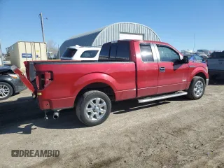 2013 Ford F-150 XL with VIN 1FTFX1CT7DKF94341, listed as a Copart auction lot 46542015 with 87,654 mi miles and Salvage Title. Bid and sale history available at carsss.com. Image 3.