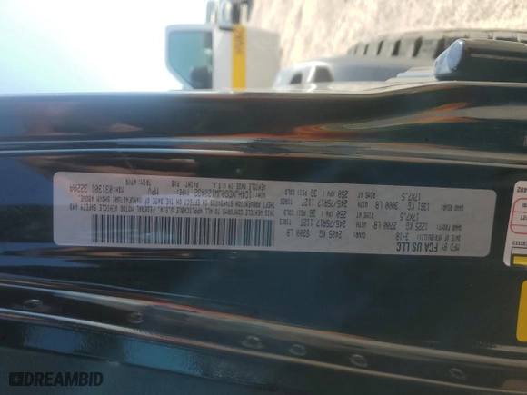 2018 Jeep Wrangler Unlimited Sport S with VIN 1C4HJXDG0JW120492, listed as a Copart auction lot 45418345 with 54,059 mi miles and Salvage Title. Bid and sale history available at carsss.com. Image 13.