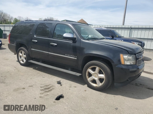 2010 Chevrolet Suburban LTZ with VIN 1GNUKKE32AR221792, listed as a Copart auction lot 54702235 with 167,495 mi miles and Clean Title. Bid and sale history available at carsss.com. Image 4.