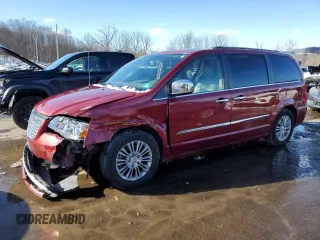 2013 Chrysler Town & Country Touring-L with VIN 2C4RC1CG7DR571817, listed as a Copart auction lot 47350265 with 182,508 mi miles and Salvage Title. Bid and sale history available at carsss.com. Image 1.