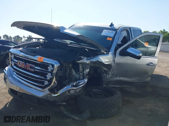 2018 GMC Sierra 1500 SLT with VIN 3GTP1NEC2JG528387, listed as a IAAI auction lot 42598955 with Not provided miles and . Bid and sale history available at DreamBid. Image 14.