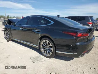 2021 Lexus LS with VIN JTHD51FF1M5014484, listed as a Copart auction lot 85582674 with 37,007 mi miles and Salvage Title. Bid and sale history available at carsss.com. Image 2.