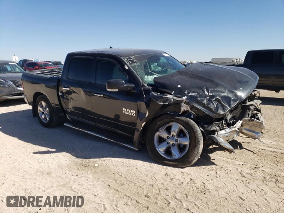 2016 Ram 1500 Big Horn with VIN 1C6RR6LGXGS414420, listed as a Copart auction lot 47305715 with 151,356 mi miles and Salvage Title. Bid and sale history available at carsss.com. Image 4.