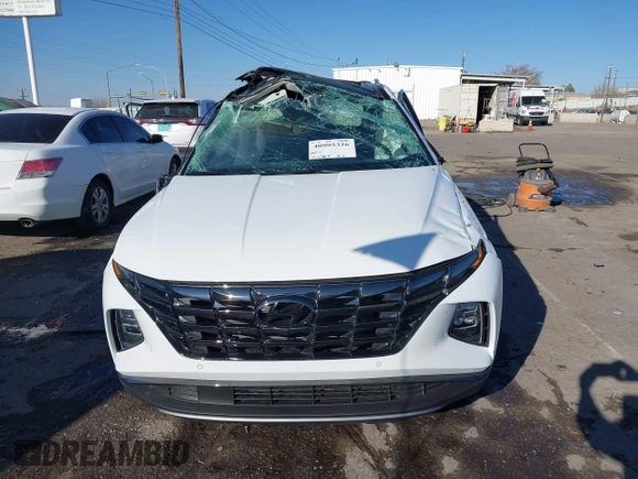 2022 Hyundai Tucson Limited with VIN 5NMJECAE5NH027087, listed as a IAAI auction lot 40995326 with 15,083 mi miles. Bid and sale history available at carsss.com. Image 11.