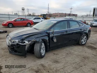 2018 Ford Fusion SE with VIN 3FA6P0H7XJR166489, listed as a Copart auction lot 84884084 with 72,281 mi miles and Salvage Title. Bid and sale history available at carsss.com. Image 1.