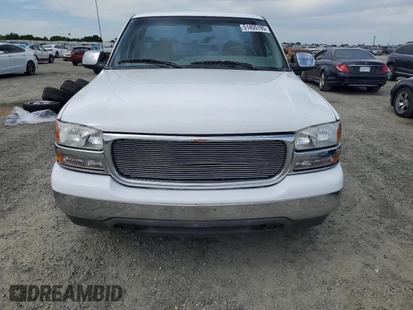 1999 GMC New Sierra 1500 SLE with VIN 1GTEC14T3XZ507987, listed as a Copart auction lot 51455195 with 235,344 mi miles and Salvage Title. Bid and sale history available at carsss.com. Image 5.