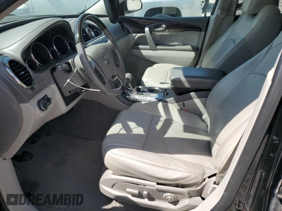 2017 Buick Enclave Leather with VIN 5GAKVBKD4HJ315218, listed as a Copart auction lot 53353915 with 132,781 mi miles and Salvage Title. Bid and sale history available at DreamBid. Image 7.