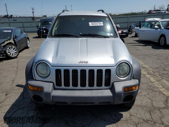 2002 Jeep Liberty Sport with VIN 1J4GL48K62W253613, listed as a Copart auction lot 54255755 with 76,152 mi miles and Clean Title. Bid and sale history available at carsss.com. Image 5.