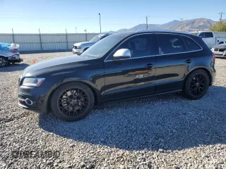 2014 Audi SQ5 Premium Plus with VIN WA1CGAFP9EA052676, listed as a Copart auction lot 76062184 with 147,277 mi miles and Salvage Title. Bid and sale history available at carsss.com. Image 1.