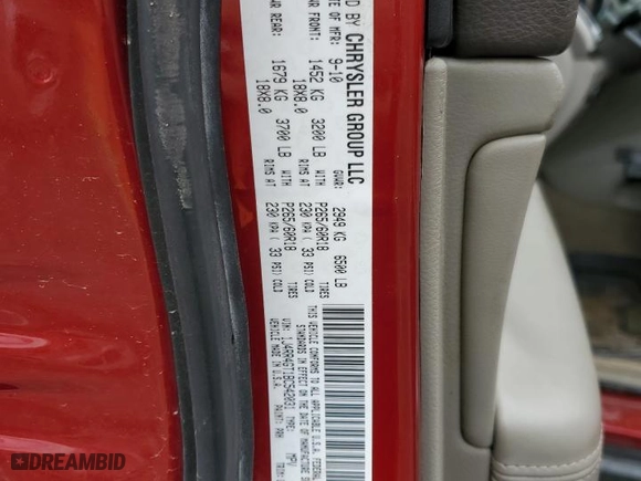 2011 Jeep Grand Cherokee Laredo with VIN 1J4RR4GT1BC542031, listed as a Copart auction lot 42792985 with 221,000 mi miles and Salvage Title. Bid and sale history available at carsss.com. Image 15.