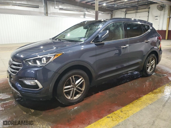 2017 Hyundai Santa Fe Sport 2.4L with VIN 5NMZUDLB5HH045320, listed as a Copart auction lot 46471275 with 119,526 mi miles and Clean Title. Bid and sale history available at carsss.com. Image 1.