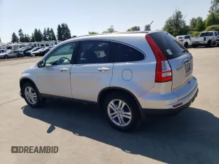 2010 Honda CR-V EX-L with VIN 5J6RE4H75AL051067, listed as a Copart auction lot 59823455 with 102,032 mi miles and Salvage title. Bid and sale history available at DreamBid. Image 2.