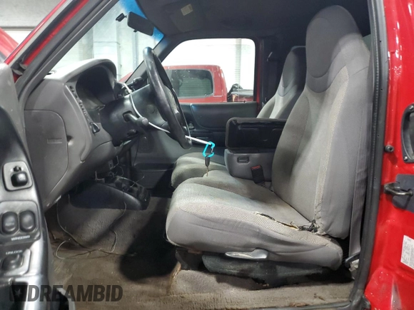 2001 Ford Ranger XL Fleet with VIN 1FTZR15E91PB39379, listed as a Copart auction lot 49614955 with 222,451 mi miles and Clean Title. Bid and sale history available at carsss.com. Image 7.