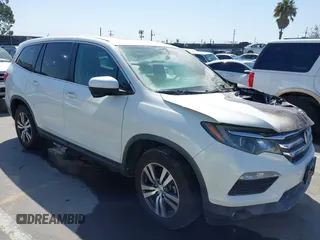 2017 Honda Pilot EX-L с VIN 5FNYF5H55HB024631, выставлен на аукционе IAAI как лот 41959675 с пробегом Не указан миль и . История ставок и продаж доступна на DreamBid. Изображение 1.