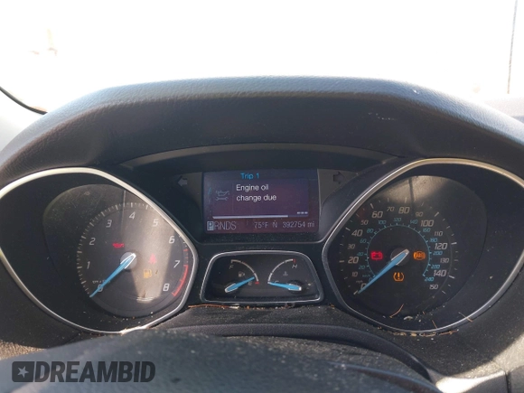 2012 Ford Focus SEL with VIN 1FAHP3M21CL413436, listed as a IAAI auction lot 42011706 with 392,754 mi miles. Bid and sale history available at carsss.com. Image 7.