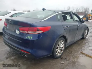 2018 Kia Optima LX with VIN 5XXGT4L37JG272807, listed as a IAAI auction lot 41689762 with 67,059 mi miles. Bid and sale history available at carsss.com. Image 4.