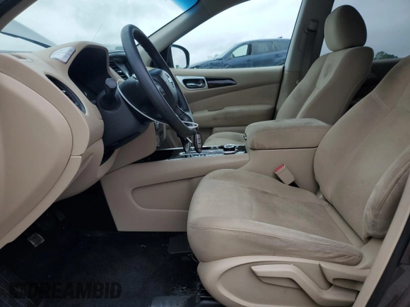 2016 Nissan Pathfinder S with VIN 5N1AR2MM2GC668423, listed as a Copart auction lot 61051085 with Not provided miles and Salvage title. Bid and sale history available at DreamBid. Image 7.