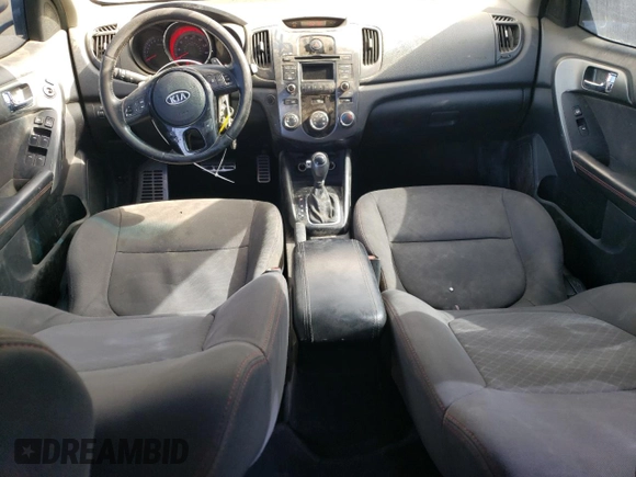 2013 Kia Forte SX with VIN KNAFW4A35D5741002, listed as a Copart auction lot 75131484 with 204,722 mi miles and Salvage Title. Bid and sale history available at carsss.com. Image 8.