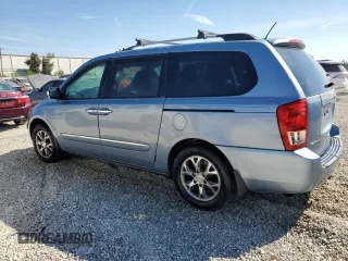 2014 Kia Sedona EX with VIN KNDMH4C77E6549905, listed as a Copart auction lot 77395344 with 97,631 mi miles and Salvage Title. Bid and sale history available at carsss.com. Image 2.